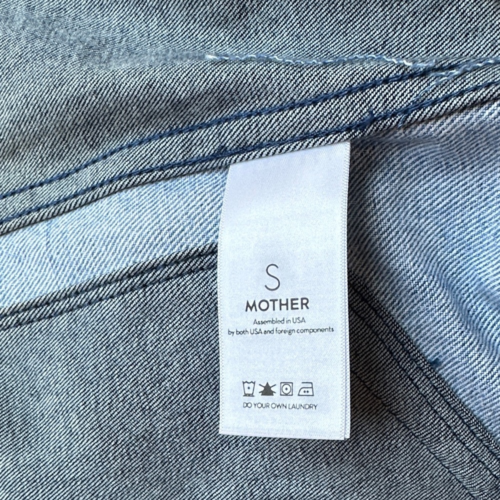 MOTHER Classic Blue Denim Jacket - Picture 6 of 7